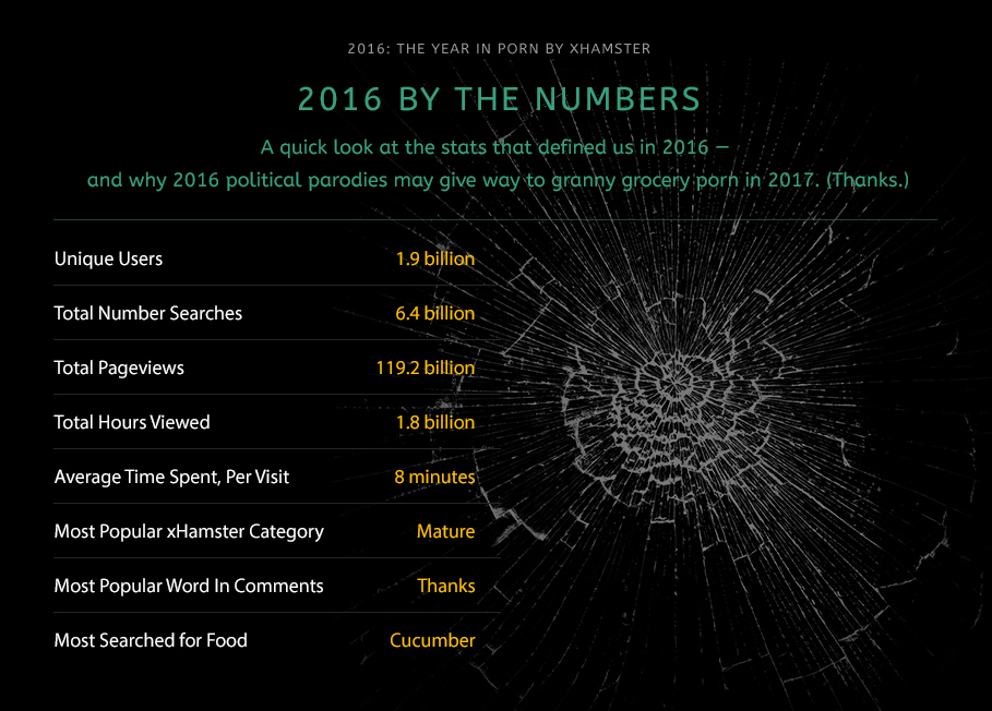 xHamster presents The Year in Porn: 2016 xHamster presents The Year in Porn: 2016