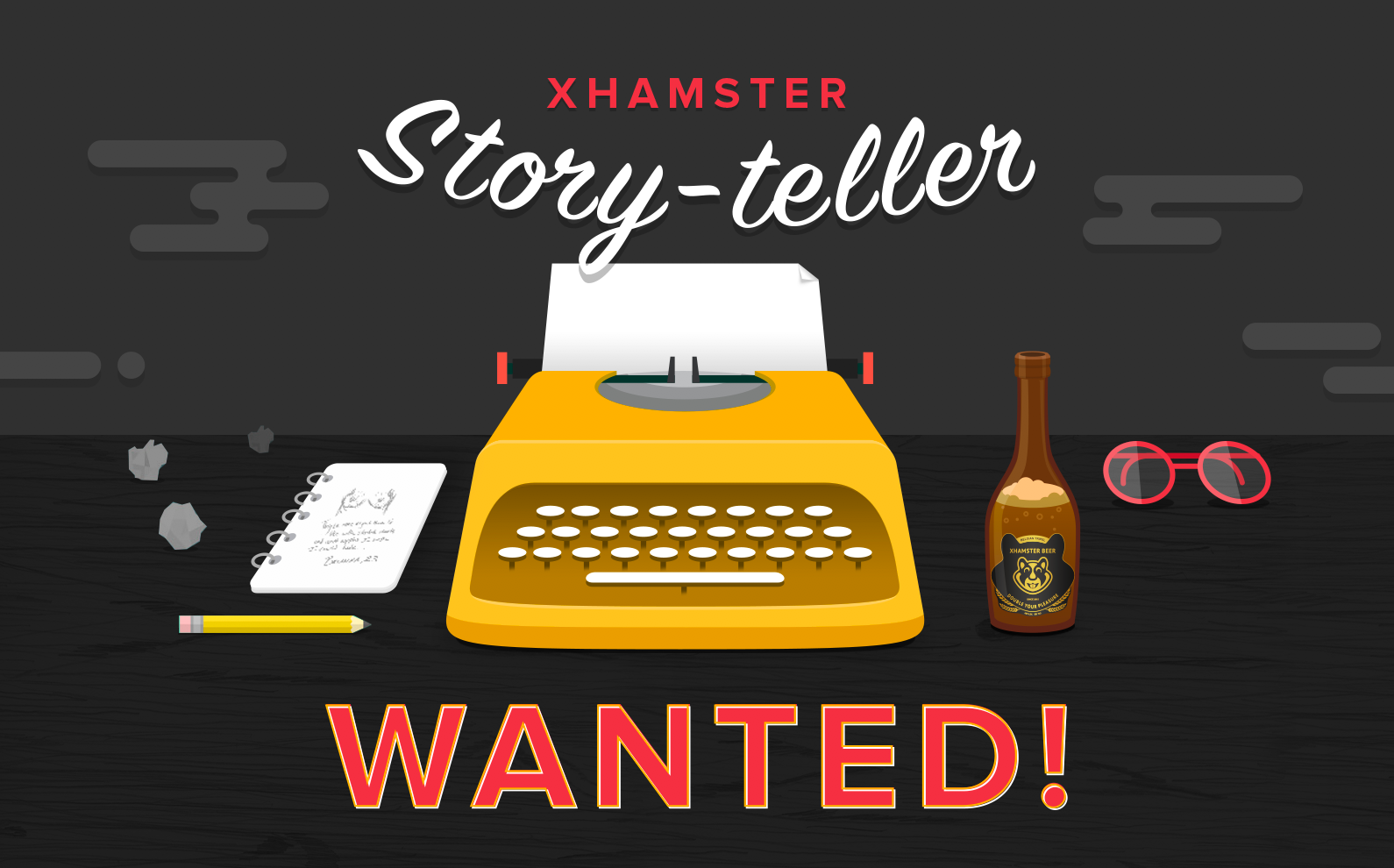 xHamster story-teller wanted!